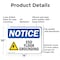 Signmission Safety Culture Sign, 14 in Width, Aluminum, Rectangle OS-2PACK-NS-A-1014-L-12166 - alternate 6